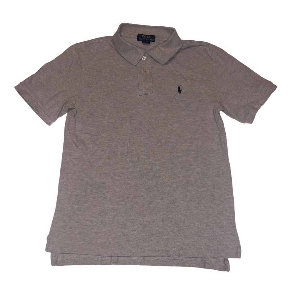 Polo Ralph Lauren Grey Large 14/16 Polo Shirt